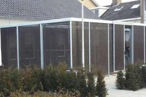 Overdekt fietsparkeren bij Wijkgebouw in Etten-Leur