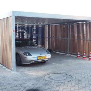 Auto's droog stallen met FalcoPlana