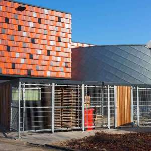Tweeledige overkapping bij Albert Heijn XL, Alkmaar