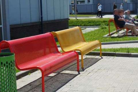 Terreininrichting bij Admiraal de Ruyter Ziekenhuis