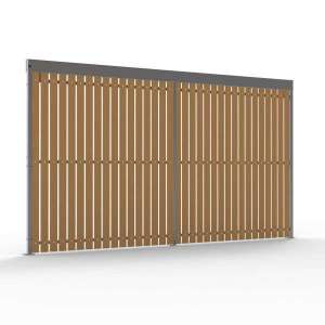 Overkappingen | Opties wandbekleding | Hardhouten belatting | image #1|