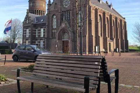 Relaxen op het Cultuurplein in Hellevoetsluis
