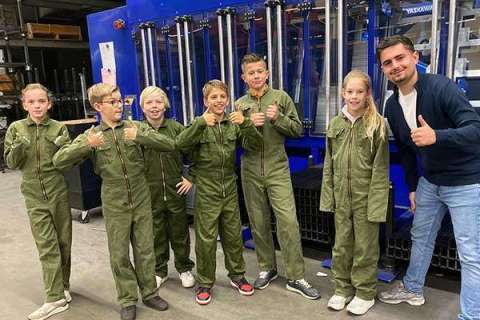 DOEN!-ers van Verion bezoeken Falco voor een leerzame ochtend
