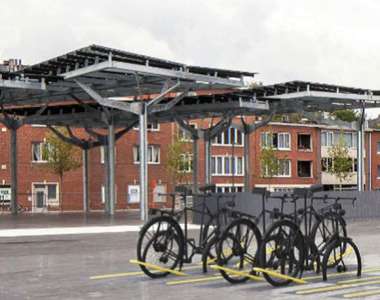fietsparkeren fietsomsluiting fietsparkeersysteem FalcoAlign