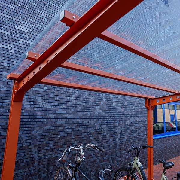 FalcoAndo dubbelzijdige fietsoverkapping