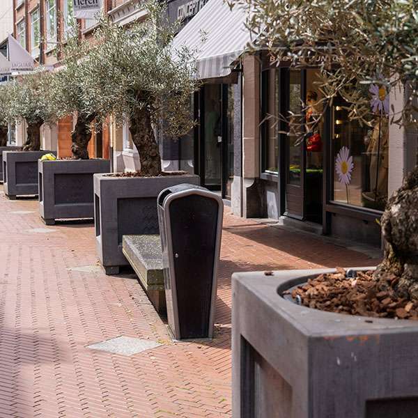 FalcoJona afvalbak straatmeubilair 