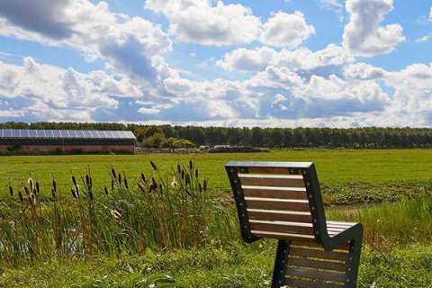 100180 straatmeubilair buitenbank stoel