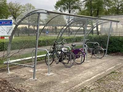 134915 fietsparkeren fietsoverkapping fietsenstalling fietsaanleunbeugel
