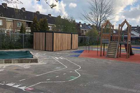 113612 berging overkapping school