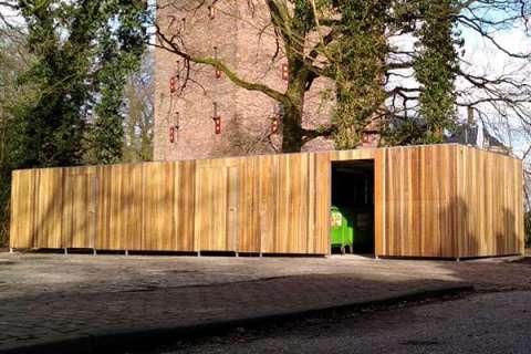 101537 fietsparkeren fietsoverkapping fietsenstalling universiteit