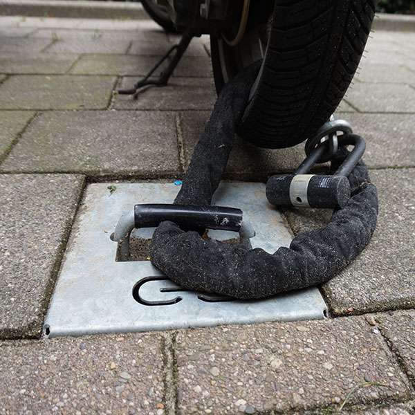 108221 scooter vastzetvoorziening parkeren van scooters scooter afzetpanelen