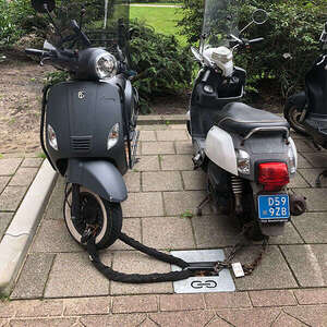 108221 scooter vastzetvoorziening parkeren van scooters scooter afzetpanelen