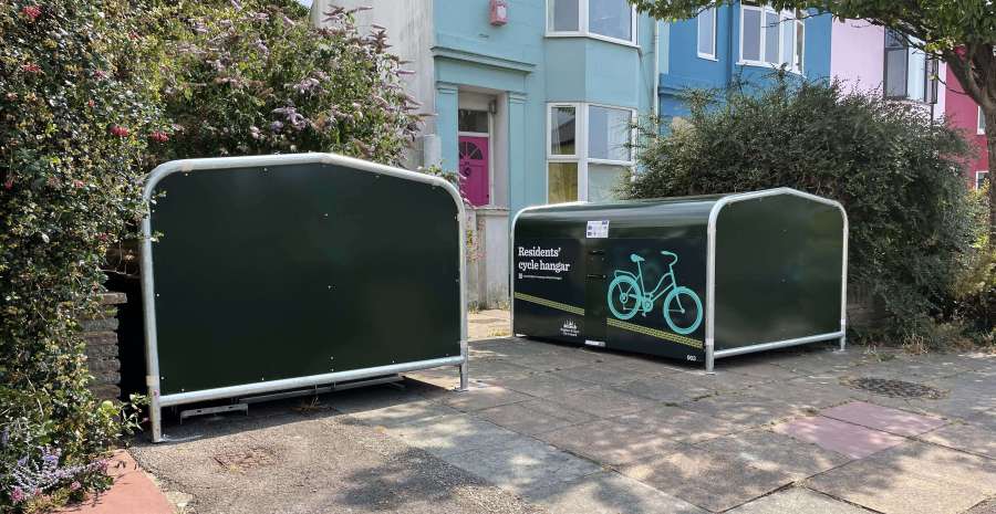 FalcoPod fietskluis fietstrommel fietsparkeren