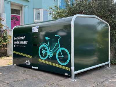 FalcoPod fietskluis fietstrommel fietsparkeren