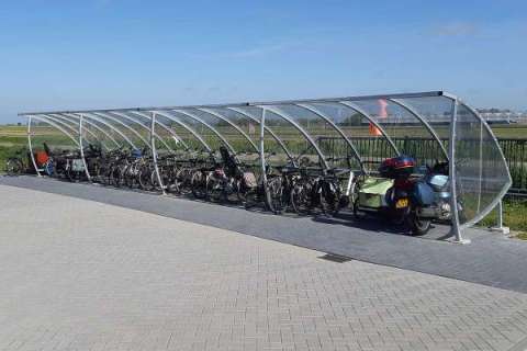 100874 fietsoverkapping fietsparkeren fietsenrek fietsenstalling
