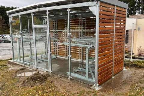 fietsoverkapping fietsparkeren etagerek