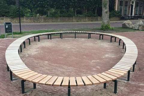 104924 straatmeubilair zitbanken banken