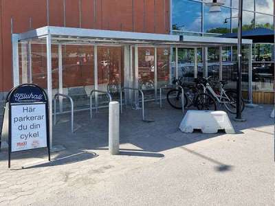 fietsoverkapping fietsaanleunbeugels