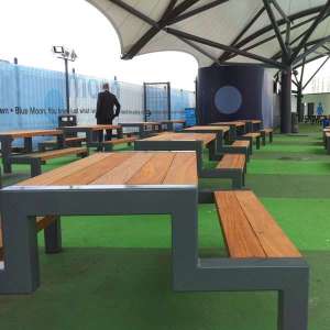 picknickset straatmeubilair buitenbank zitbank picknickset FalcoBloc Manchester United