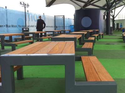 picknickset straatmeubilair buitenbank zitbank picknickset FalcoBloc Manchester United