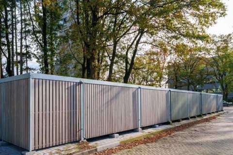 bedrijvenpark kennispark fietsparkeren fietsoverkapping straatmeubilair