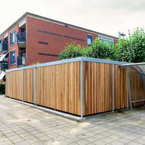 Projecten | Scootmobielstalling bij appartementen Molenerf in Nijverdal | image #1 | 130949 scootmobielstalling