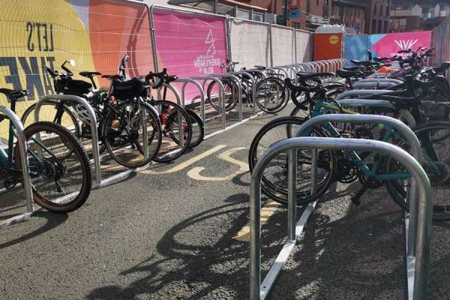 fietsparkeren fietsenrekken 
