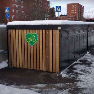 Fietsparkeren fietskluis fietsberging forenzen