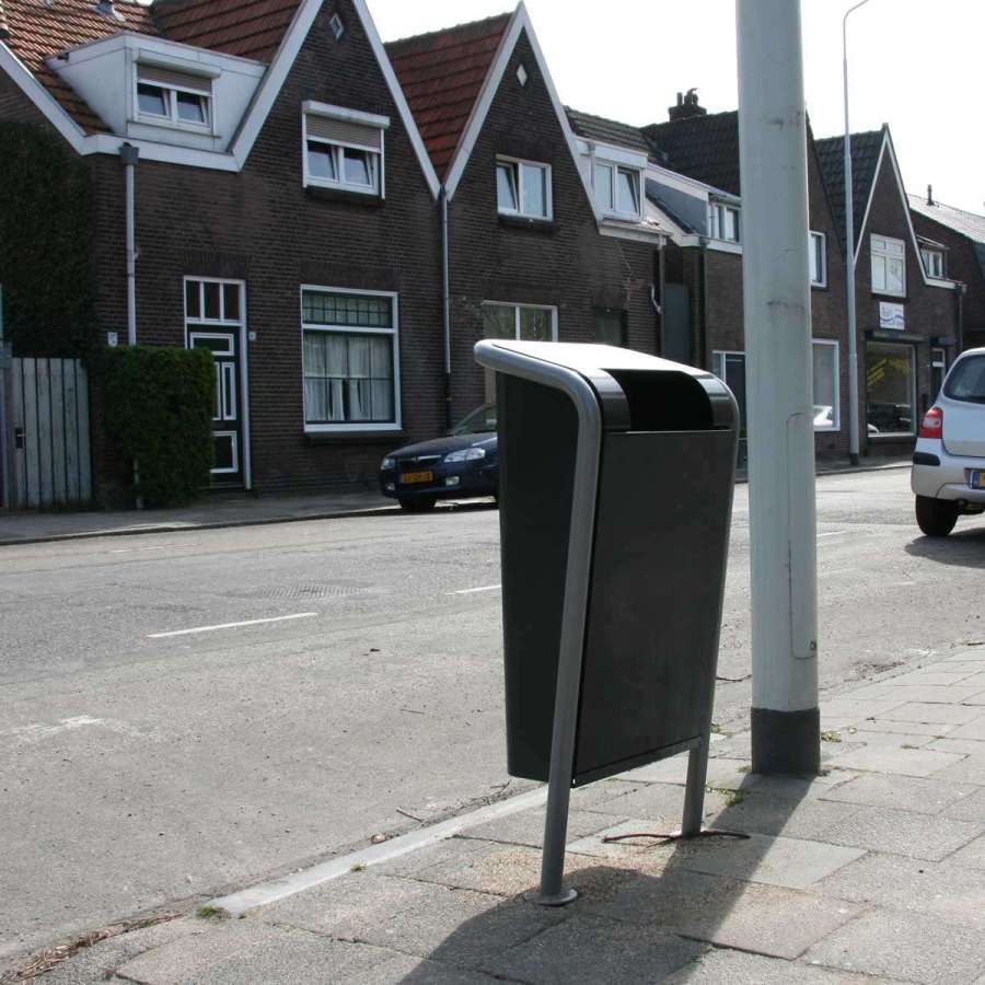 straatmeubilair afvalbak prullenbak FalcoJona openbare ruimte