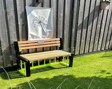 straatmeubilair zitbank goalbank buitenbank doelbank