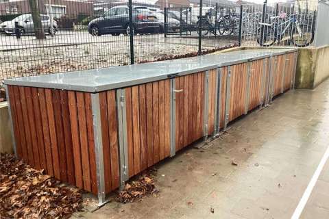 134962 berging FalcoBox overkapping bergruimte