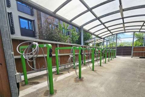 FalcoForce fietsaanleunbeugel fietsparkeren