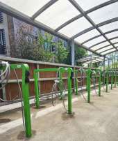 FalcoForce fietsaanleunbeugel fietsparkeren