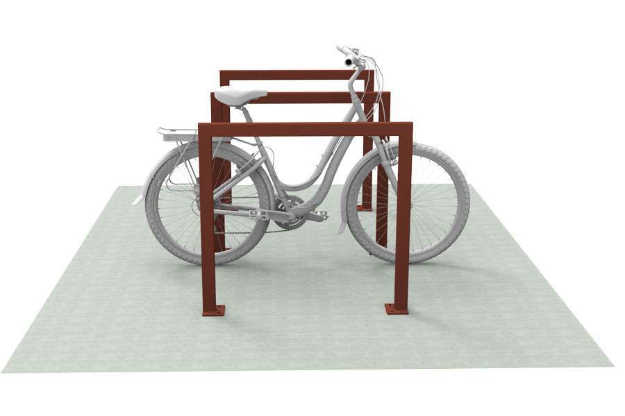 fietsparkeren fietsaanleunbeugel FalcoFrame