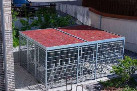 fietsparkeren fietsoverkapping fietsenrek