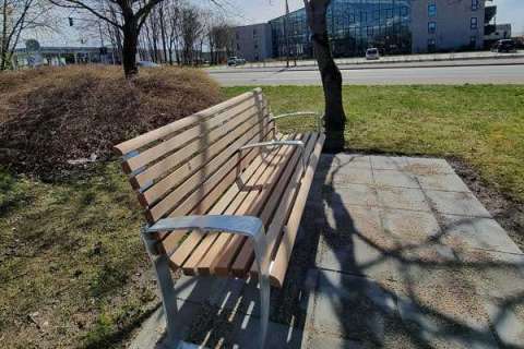 straatmeubilair buitenbank