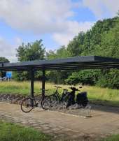 fietsparkeren fietsoverkapping