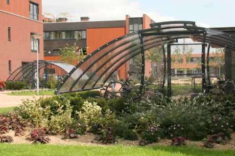 fietsoverkapping fietsenstalling fietsparkeren FalcoSail Bosdael Reuver