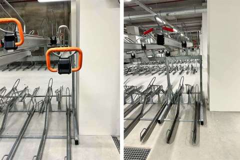 143919 fietsparkeren circulair fietsenrek etagerek