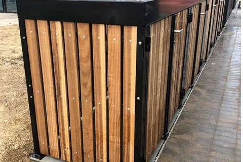 101650 overkapping fietsoverkapping groendak sedum