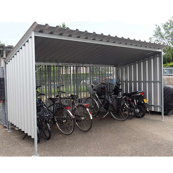 82283 fietsoverkapping groendak fietsenrekken