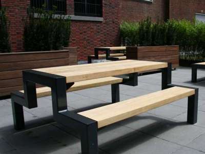 picknickset straatmeubilair buitenbank FalcoBloc