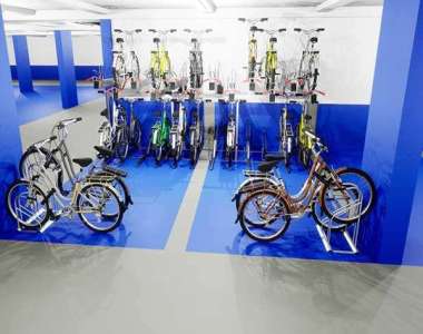 fietsenkelder fietsparkeren fietsenrek fietsaanleunbeugels 