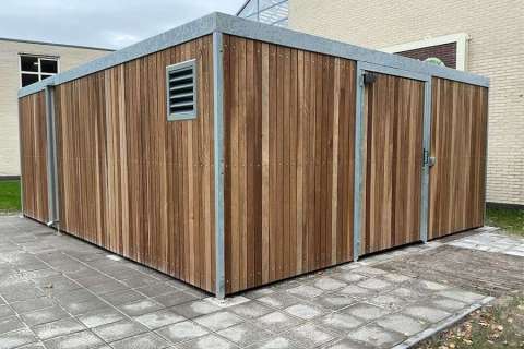 141455 fietsparkeren fietsoverkapping scootmobielstalling