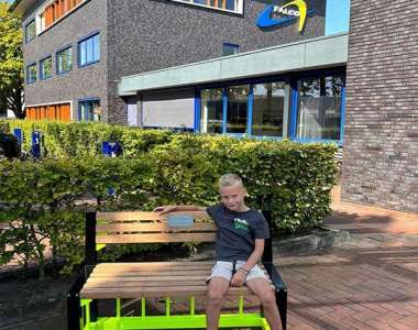 straatmeubilair bank zitbank voetbalbank goalbank doelbank