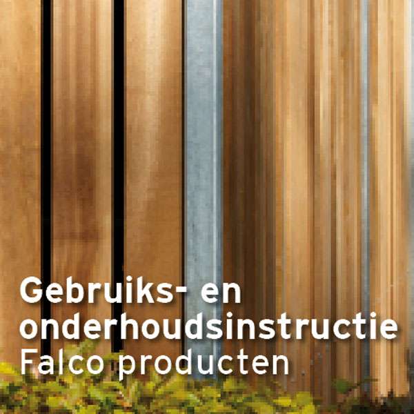 Hoe onderhoud ik Falco producten?