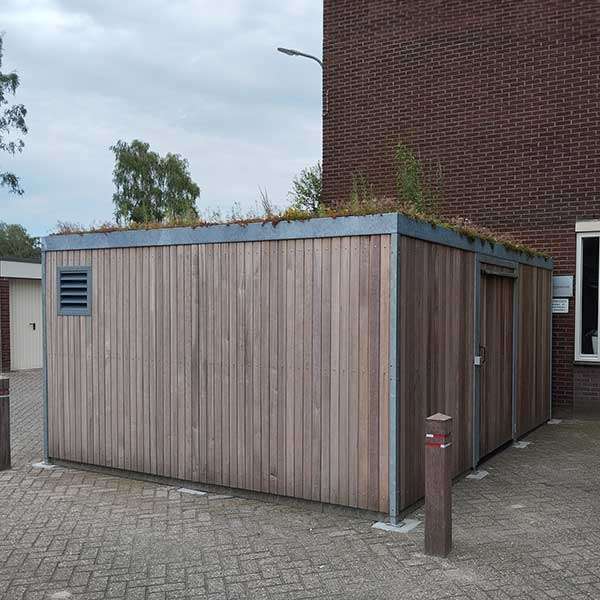 Week 34: Scootmobielstalling bij Reggeflat, Nijverdal