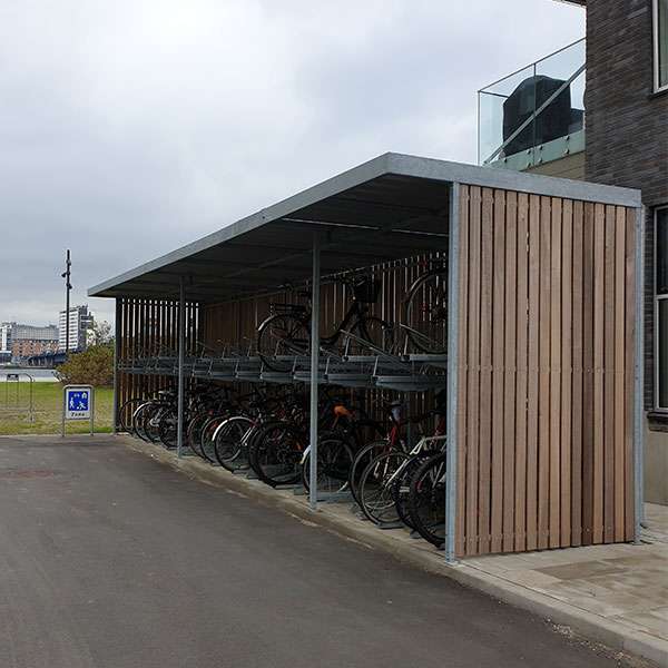 Overkappingen | Overkappingen compact fietsparkeren | FalcoZan fietsoverkapping voor etagerekken| overkapping fietsparkeren fietsoverkapping Overkappingen | Overkappingen compact fietsparkeren | FalcoZan fietsoverkapping voor etagerekken | image #2 | overkapping fietsparkeren fietsoverkapping