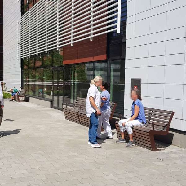 zitbank armleuning FalcoLinea straatmeubilair zitbank armleuning FalcoLinea straatmeubilair