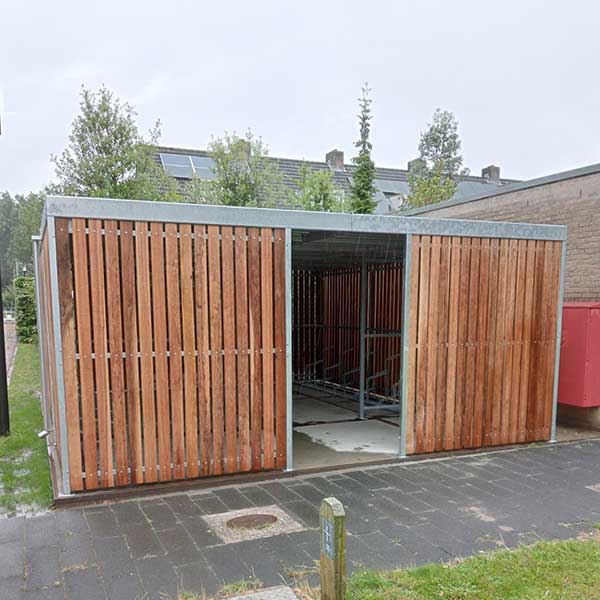 Week 28: Nieuwe Fietsoverkappingen bij Campus Werkspoor in Utrecht